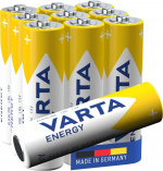 Varta LR6/AA (Mignon) (4106) batterij, 10 stks. in box Alkali-mangaan batterij (alkaline), 1,5 V