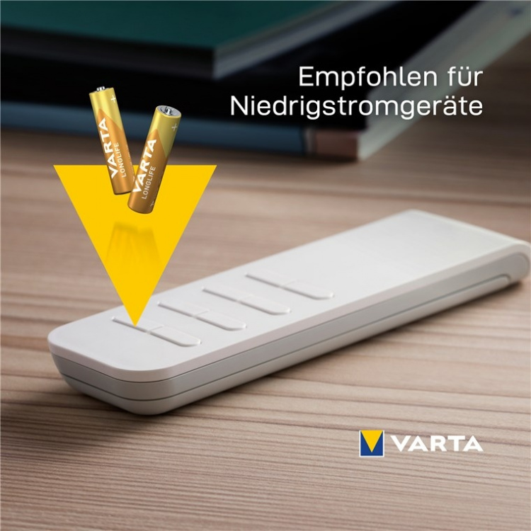 Varta LR03/AAA (Micro) (4103) batterij, 12 stks. box Alkali-mangaan batterij (alkaline), 1,5 V