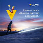 Varta LR03/AAA (Micro) (4903) batterij, 12 stks. box Alkali-mangaan batterij (alkaline), 1,5 V Varta LR03/AAA (Micro) (4903) batterij, 12 stks. box Alkali-mangaan batterij (alkaline), 1,5 V