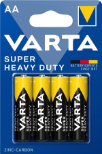 Varta R6/AA (Mignon) (2006) batterij, 4 stks. blister Zink-koolstof-batterij, 1,5 V Varta R6/AA (Mignon) (2006) batterij, 4 stks. blister Zink-koolstof-batterij, 1,5 V
