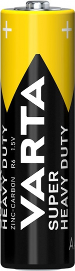 Varta R6/AA (Mignon) (2006) batterij, 4 stks. blister Zink-koolstof-batterij, 1,5 V Varta R6/AA (Mignon) (2006) batterij, 4 stks. blister Zink-koolstof-batterij, 1,5 V