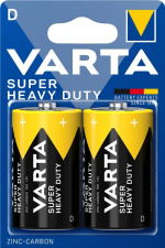 Varta R20/D (Mono) (2020) batterij, 2 stks. blister Zink-koolstof-batterij, 1,5 V