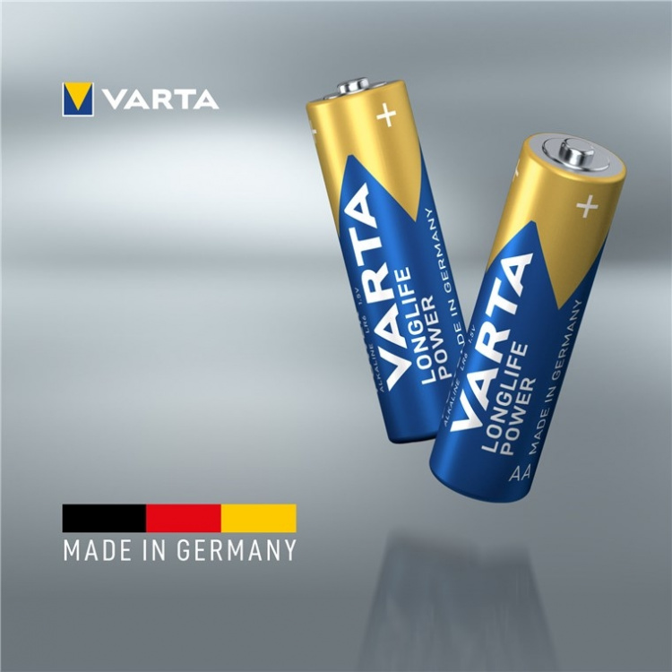 Varta LR6/AA (Mignon) (4906) batterij, 10 stks. blister Alkali-mangaan batterij (alkaline), 1,5 V