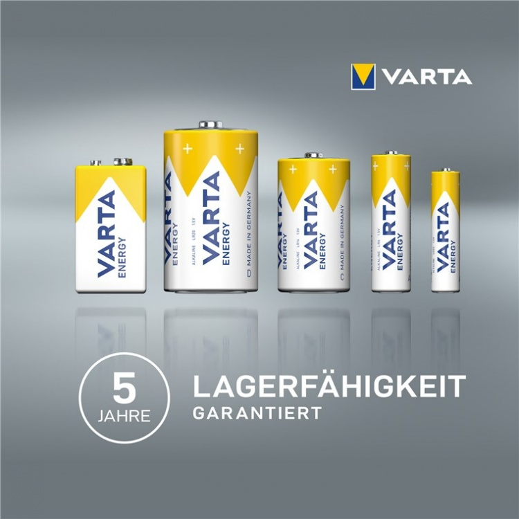 Varta LR03/AAA (Micro) (4103) batterij, 30 stks. in blister Alkali-mangaan batterij (alkaline), 1,5 V Varta LR03/AAA (Micro) (4103) batterij, 30 stks. in blister Alkali-mangaan batterij (alkaline), 1,5 V