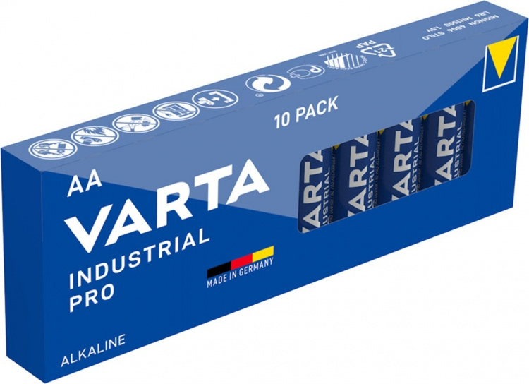Varta LR6/AA (Mignon) (4006) batterij, 10 stks. box Alkali-mangaan batterij (alkaline), 1,5 V