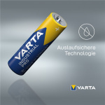 Varta LR6/AA (Mignon) (4006) batterij, 10 stks. box Alkali-mangaan batterij (alkaline), 1,5 V