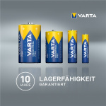 Varta LR6/AA (Mignon) (4006) batterij, 10 stks. box Alkali-mangaan batterij (alkaline), 1,5 V