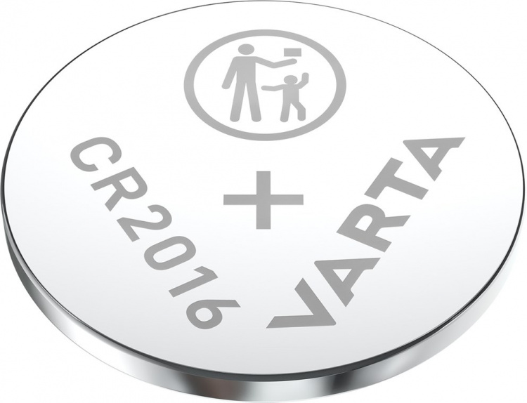 Varta CR2016 (6016) batterij, 5 stks. in blister lithium knoopcel, 3 V Varta CR2016 (6016) batterij, 5 stks. in blister lithium knoopcel, 3 V