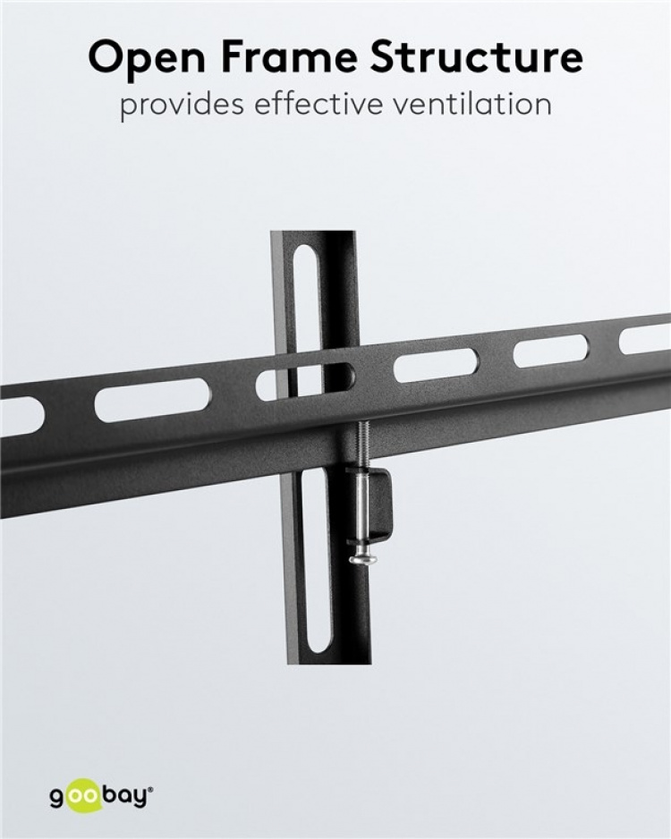 Goobay TV-beugel Basic TILT (M) voor tv\'s van 32 tot 55 inch (81-140 cm), kantelbaar tot 35 kg