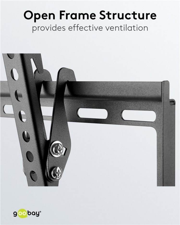 Goobay TV-beugel Basic TILT (L) voor tv\'s van 37 tot 70 inch (94-178 cm), kantelbaar tot 35 kg Goobay TV-beugel Basic TILT (L) voor tv\'s van 37 tot 70 inch (94-178 cm), kantelbaar tot 35 kg