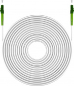 Goobay Glasvezelkabel (FTTH), Singlemode (OS2) White, wit (Simplex), 1 m optische vezel, LC-APC (8°)-stekker > LC-APC (8°)-stekker, halogeenvrije kabelmantel (LSZH) Goobay Glasvezelkabel (FTTH), Singlemode (OS2) White, wit (Simplex), 1 m optische vezel, LC-APC (8°)-stekker > LC-APC (8°)-stekker, halogeenvrije kabelmantel (LSZH)