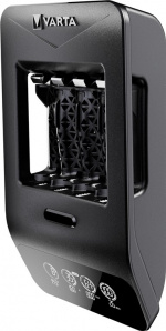 Varta LCD Smart Charger+ (type 57684) incl. 4x AA 2100 mAh laadt tegelijkertijd tot 4x AA-batterijen of AAA-batterijen (NiMH) op Varta LCD Smart Charger+ (type 57684) incl. 4x AA 2100 mAh laadt tegelijkertijd tot 4x AA-batterijen of AAA-batterijen (NiMH) op