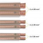 Goobay Luidsprekerkabel transparant CCA 10 m rol, doorsnede 2 x 0,75 mm² Goobay Luidsprekerkabel transparant CCA 10 m rol, doorsnede 2 x 0,75 mm²