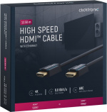 ClickTronic High Speed HDMI™-kabel Premium kabel | 1x HDMI™ stekker 1x HDMI™ stekker | 12,5 m | UHD 4K @ 30 Hz ClickTronic High Speed HDMI™-kabel Premium kabel | 1x HDMI™ stekker 1x HDMI™ stekker | 12,5 m | UHD 4K @ 30 Hz