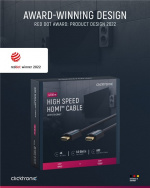ClickTronic High Speed HDMI™-kabel Premium kabel | 1x HDMI™ stekker 1x HDMI™ stekker | 12,5 m | UHD 4K @ 30 Hz ClickTronic High Speed HDMI™-kabel Premium kabel | 1x HDMI™ stekker 1x HDMI™ stekker | 12,5 m | UHD 4K @ 30 Hz