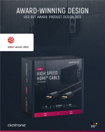 ClickTronic High Speed HDMI™-kabel Premium kabel | 1x HDMI™ stekker 1x HDMI™ stekker | 20,0 m | UHD 4K @ 30 Hz ClickTronic High Speed HDMI™-kabel Premium kabel | 1x HDMI™ stekker 1x HDMI™ stekker | 20,0 m | UHD 4K @ 30 Hz