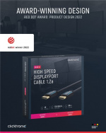 ClickTronic DisplayPort™-kabel Premium kabel | 1x DisplayPort™ stekker 1x DisplayPort™ stekker | 20,0 m | UHD 4K @ 60 Hz ClickTronic DisplayPort™-kabel Premium kabel | 1x DisplayPort™ stekker 1x DisplayPort™ stekker | 20,0 m | UHD 4K @ 60 Hz