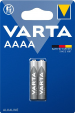 Varta LR61/AAAA (Mini) (4061), 2 stks. blister Alkali-mangaan batterij (alkaline), 1,5 V