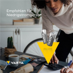 Varta LR61/AAAA (Mini) (4061), 2 stks. blister Alkali-mangaan batterij (alkaline), 1,5 V
