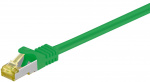 Goobay RJ45 netwerkkabel S/FTP (PiMF), 500 MHz, met CAT 7 ruwe kabel, groen, 1,5 m LSZH halogeenvrije kabelmantel, koper, RJ45-connector (CAT 6A) Goobay RJ45 netwerkkabel S/FTP (PiMF), 500 MHz, met CAT 7 ruwe kabel, groen, 1,5 m LSZH halogeenvrije kabelmantel, koper, RJ45-connector (CAT 6A)