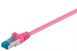 Goobay CAT 6A netwerkkabel, S/FTP (PiMF), magenta, 0,25 m koperen geleider (CU), halogeenvrije kabelmantel (LSZH) Goobay CAT 6A netwerkkabel, S/FTP (PiMF), magenta, 0,25 m koperen geleider (CU), halogeenvrije kabelmantel (LSZH)
