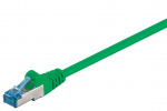 Goobay CAT 6A netwerkkabel, S/FTP (PiMF), groen, 1,5 m koperen geleider (CU), halogeenvrije kabelmantel (LSZH) Goobay CAT 6A netwerkkabel, S/FTP (PiMF), groen, 1,5 m koperen geleider (CU), halogeenvrije kabelmantel (LSZH)