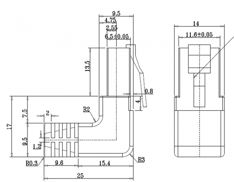 Goobay CAT 5e netwerkkabel 2x 90° haaks, F/UTP, zwart, 3 m met koper beklede aluminium geleider (CCA), 2x RJ45-stekker 90° (8P8C)