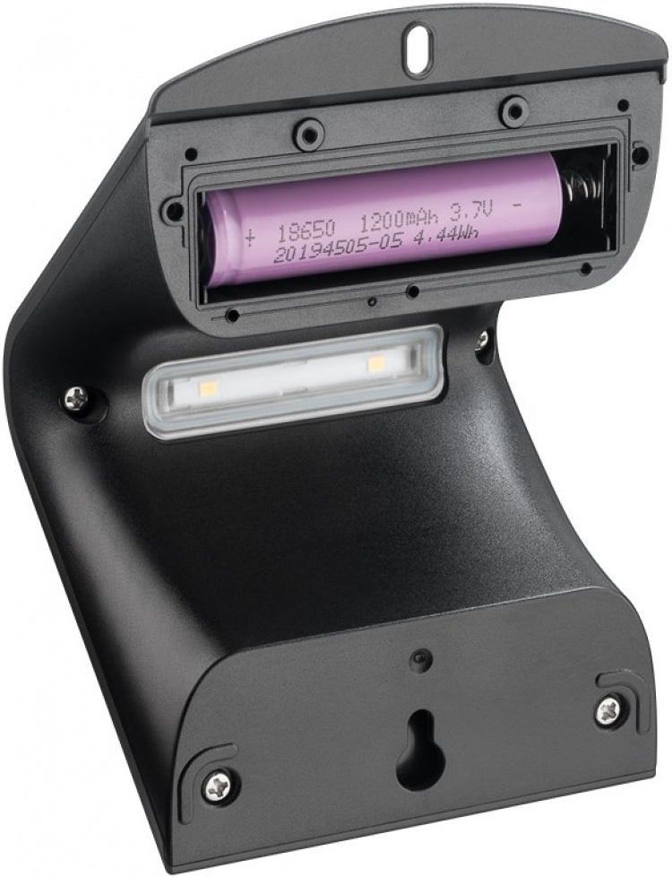 Goobay Led-muurlamp op zonne-energie met bewegingsmelder, 1,5 W ideaal lichtsysteem voor huis-entrees, carports & trappen Goobay Led-muurlamp op zonne-energie met bewegingsmelder, 1,5 W ideaal lichtsysteem voor huis-entrees, carports & trappen