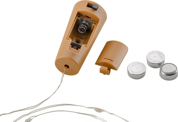 Goobay 10 x 20 LED-fleslampjesketting Atmosferische lichtgevende decoratie voor glazen flessen