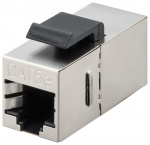 Goobay Keystone module RJ45 koppeling/connector CAT 5e, STP 15,95 mm breed, 2 x RJ45-bus (8P8C).