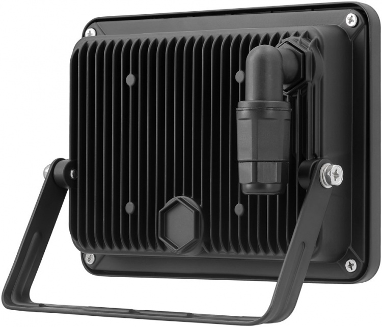 Goobay LED-buitenschijnwerper, 50 W met 4250 lm, neutraal wit licht (4000 K) en M16 wartel, geschikt voor buitengebruik (IP65) Goobay LED-buitenschijnwerper, 50 W met 4250 lm, neutraal wit licht (4000 K) en M16 wartel, geschikt voor buitengebruik (IP65)