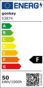 Goobay LED-buitenschijnwerper, 50 W met 4250 lm, neutraal wit licht (4000 K) en M16 wartel, geschikt voor buitengebruik (IP65) Goobay LED-buitenschijnwerper, 50 W met 4250 lm, neutraal wit licht (4000 K) en M16 wartel, geschikt voor buitengebruik (IP65)