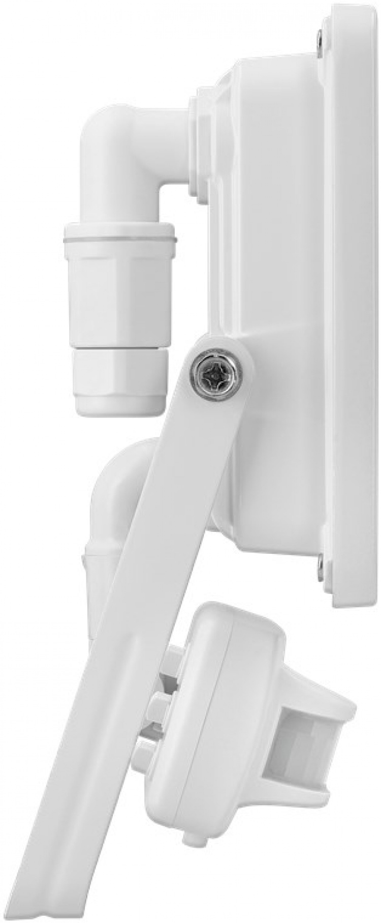 Goobay LED-buitenschijnwerper, 50 W, met bewegingsmelder met 4250 lm, neutraal wit licht (4000 K), PIR-sensor met AAN/UIT-functie en M16 wartel, geschikt voor buitengebruik (IP44)