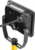Goobay LED-bouwspot met telescoopstatief, 30 W met 2550 lm en neutraal wit licht (4000 K), geschikt voor binnen- en buitengebruik (IP65)