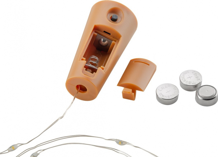 Goobay 3x 10 LED fleslichtketting, incl. timer sfeerlicht decoratie voor glazen flessen