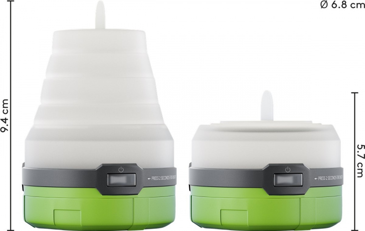 Goobay Led-campinglamp, 3-in-1, opvouwbaar Veelzijdig inzetbaar voor vrije tijd, feesten, camping en andere activiteiten buitenshuis Goobay Led-campinglamp, 3-in-1, opvouwbaar Veelzijdig inzetbaar voor vrije tijd, feesten, camping en andere activiteiten buitenshuis