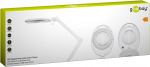 Goobay Led-loeplamp met klem, 8 W, wit 650 lm, 127 mm kristalglas lens, 1,75x vergroting, 3 dioptrieën