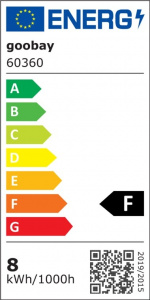 Goobay Led-loeplamp met klem, 8 W, wit 650 lm, 127 mm kristalglas lens, 1,75x vergroting, 3 dioptrieën