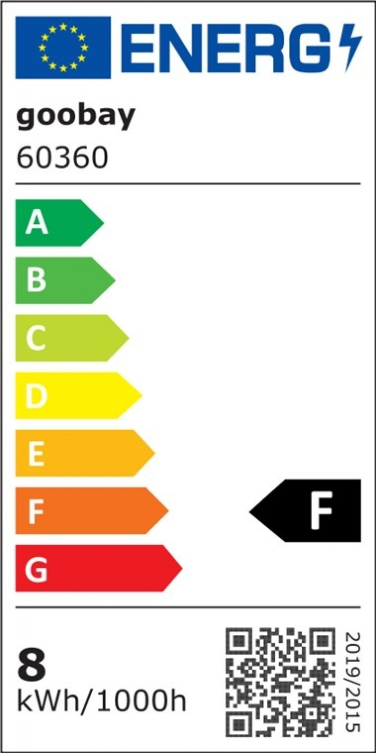 Goobay Led-loeplamp met klem, 8 W, wit 650 lm, 127 mm kristalglas lens, 1,75x vergroting, 3 dioptrieën