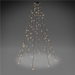 Goobay 200 LED-verlichting met ring voor de kerstboom met timer en geheugenfunctie, 8 lichtstanden, externe transformator 24 V, warm wit (3000 K), voor binnen en buiten (IP44) Goobay 200 LED-verlichting met ring voor de kerstboom met timer en geheugenfunctie, 8 lichtstanden, externe transformator 24 V, warm wit (3000 K), voor binnen en buiten (IP44)