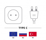 Goobay 280 LED-verlichting met ring voor de kerstboom met timer en geheugenfunctie, 8 lichtstanden, externe transformator 24 V, warm wit (3000 K), voor binnen en buiten (IP44) Goobay 280 LED-verlichting met ring voor de kerstboom met timer en geheugenfunctie, 8 lichtstanden, externe transformator 24 V, warm wit (3000 K), voor binnen en buiten (IP44)