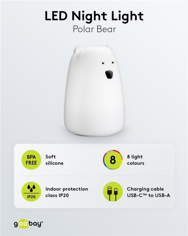 Goobay LED nachtlampje  Goobay LED nachtlampje