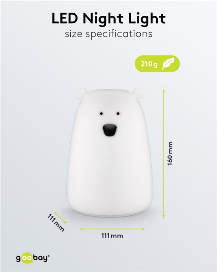 Goobay LED nachtlampje  Goobay LED nachtlampje