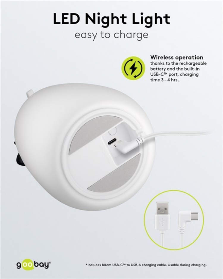 Goobay LED nachtlampje  Goobay LED nachtlampje