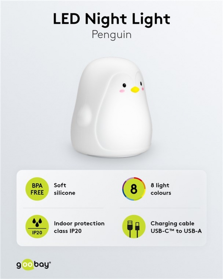 Goobay LED nachtlampje  Goobay LED nachtlampje