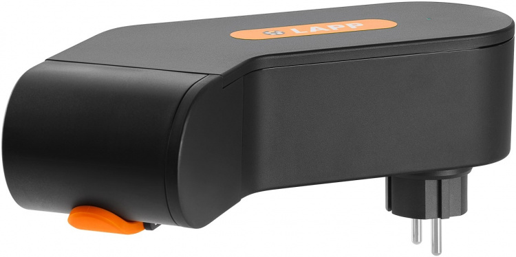 LAPP MOBILITY Mobility Dock oplader voor elektrische voertuigen (5555925000) tot 2,3 kW, 10 A, 1-fase, voor mobiel opladen van hybride en elektrische auto\'s met Type 2-aansluiting