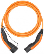 LAPP MOBILITY Laadkabel Type 2, tot 22 kW, 7 m, oranje (5555934031) 32 A, 3-fasen, voor het opladen van hybride en elektrische auto\'s met Type 2-aansluiting