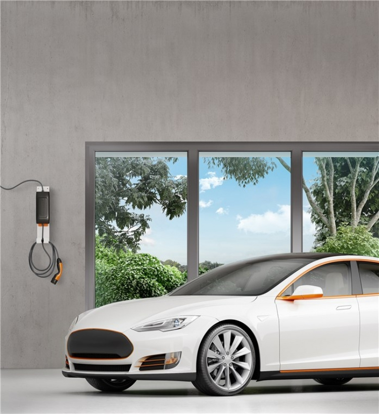 LAPP MOBILITY Draagbare EV-oplader Basic, Type 2, randaardestekker, tot 1,8 kW, 6 m (5555921002) 8 A, 1-fase, voor het opladen van hybride en elektrische auto\'s met Type 2-aansluiting