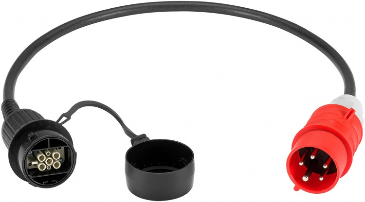 LAPP MOBILITY Set draagbare EV-oplader Universal, Type 2, tot 22 kW, 6 m (5555924002) 32 A, 3-fasen, voor het opladen van hybride en elektrische auto\'s met Type 2-aansluiting, incl. 2 adapters