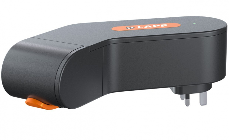 LAPP MOBILITY Mobility Dock oplader voor elektrische voertuigen, type VK (5555925004) tot 2,3 kW, 10 A, 1-fase, voor mobiel opladen van hybride en elektrische auto\'s met Type 2-aansluiting